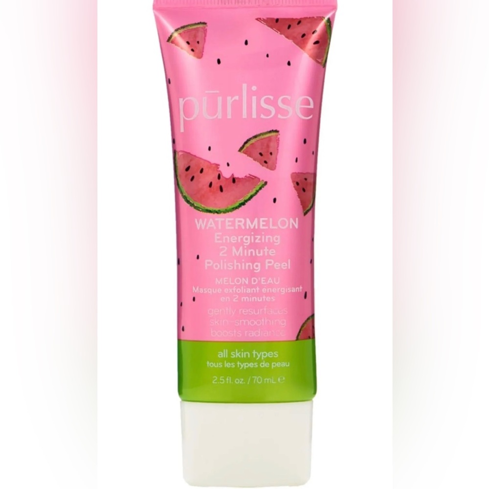 2x Purlisse Watermelon Energizing 2 Minute Polishing Peel